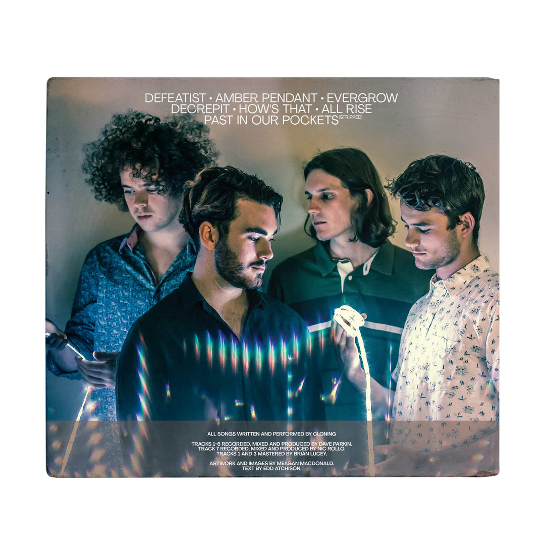Rarities, Singularities & B-Sides, Cloning CD, back cover